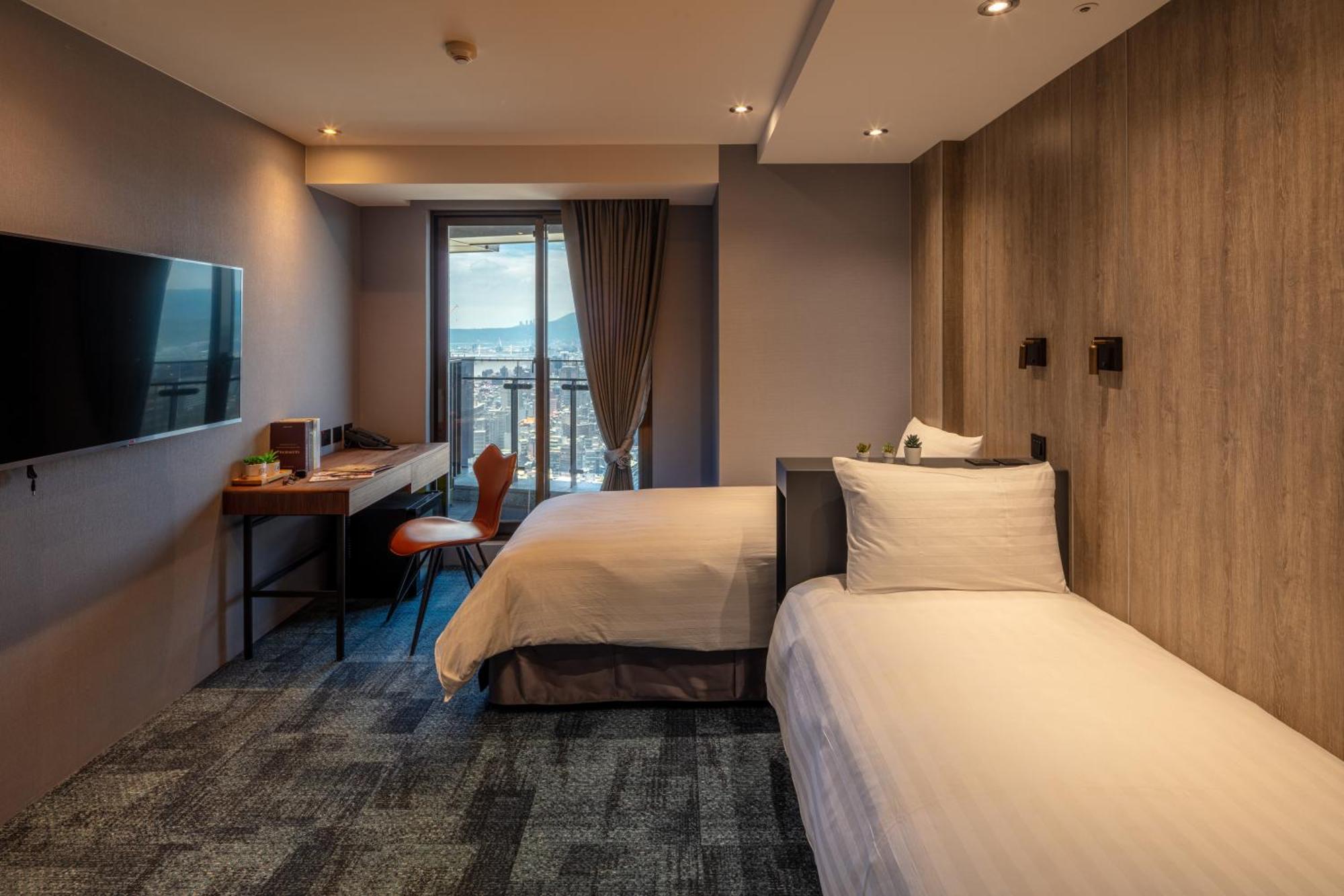 Roaders Plus Hotel - Taipei Station Номер фото